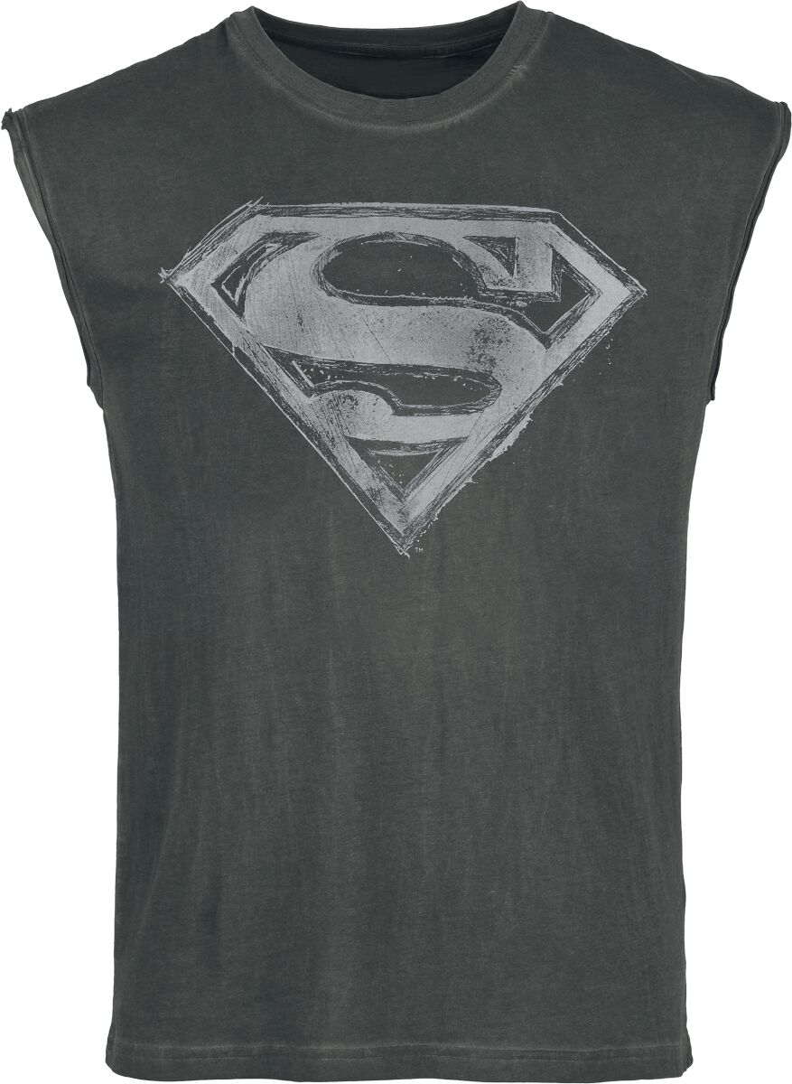 Débardeur  de Superman - Logo - S à 3XL - pour Homme - noir - Superman