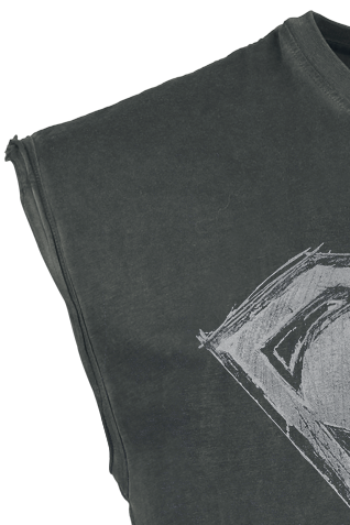Débardeur  de Superman - Logo - S à 3XL - pour Homme - noir - Superman - View 2