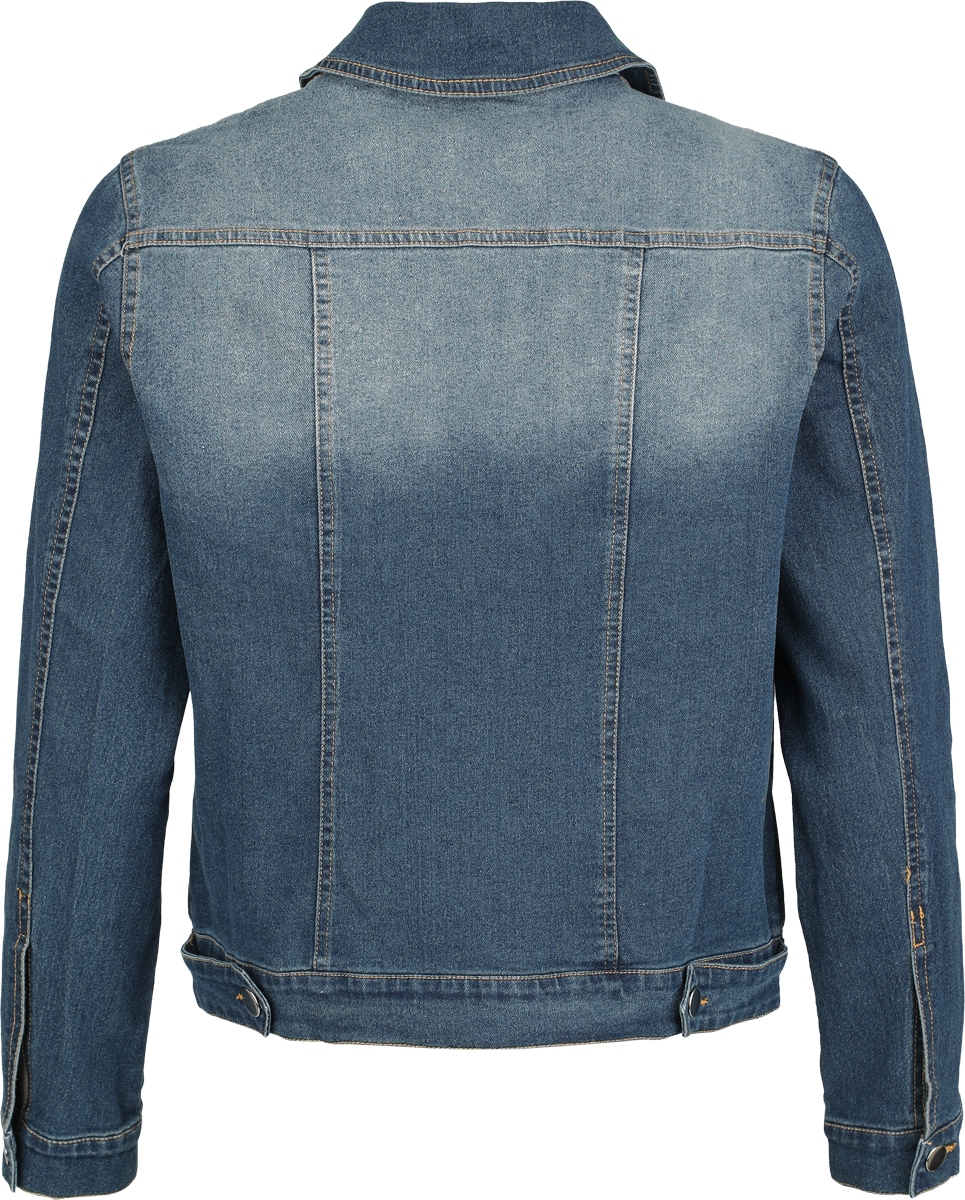 Veste en Jean Rockabilly de H&R London - Blue Rebel - XS à 4XL - pour Femme - bleu - H&R London - View 2