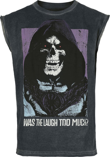 Débardeur  de Masters Of The Universe - Skeletor - Was The Laugh Too Much? - S à 3XL - pour Homme - noir - Masters Of The Universe