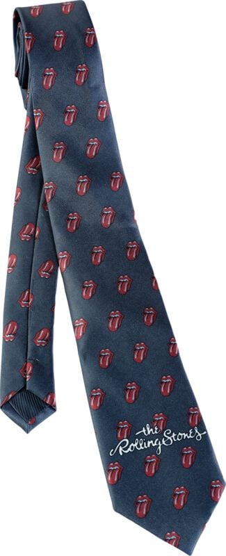 Cravate  de The Rolling Stones - Tongue - pour Homme - multicolore - The Rolling Stones