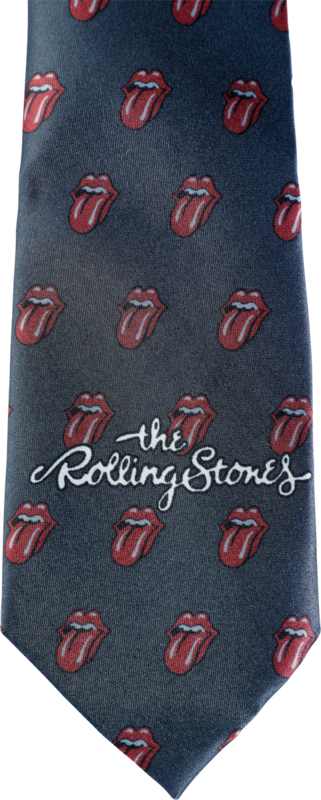 Cravate  de The Rolling Stones - Tongue - pour Homme - multicolore - The Rolling Stones - View 2
