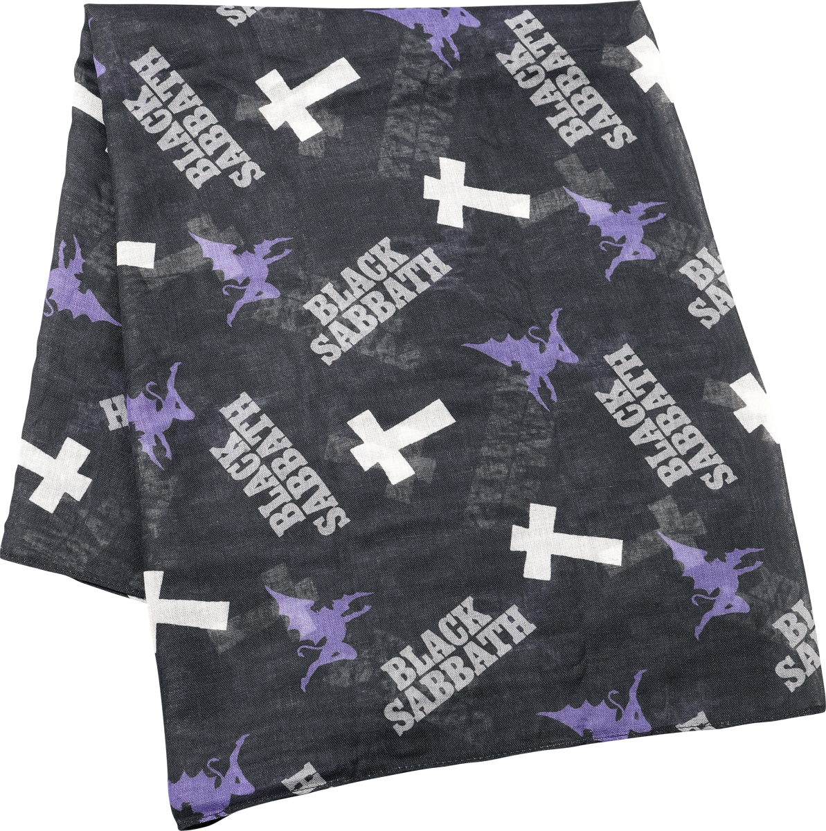 Foulard  de Black Sabbath - Logo - pour Unisexe - noir - Black Sabbath - View 2