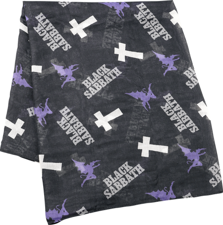 Foulard  de Black Sabbath - Logo - pour Unisexe - noir - Black Sabbath - View 2