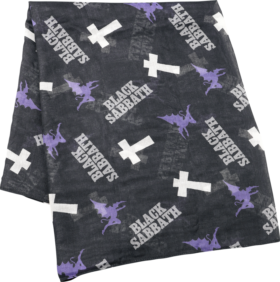 Foulard  de Black Sabbath - Logo - pour Unisexe - noir - Black Sabbath - View 2