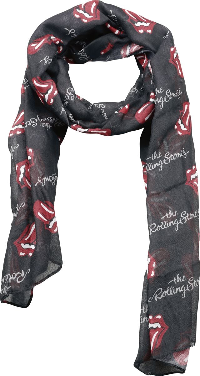 Foulard  de The Rolling Stones - Logo - pour Unisexe - noir - The Rolling Stones