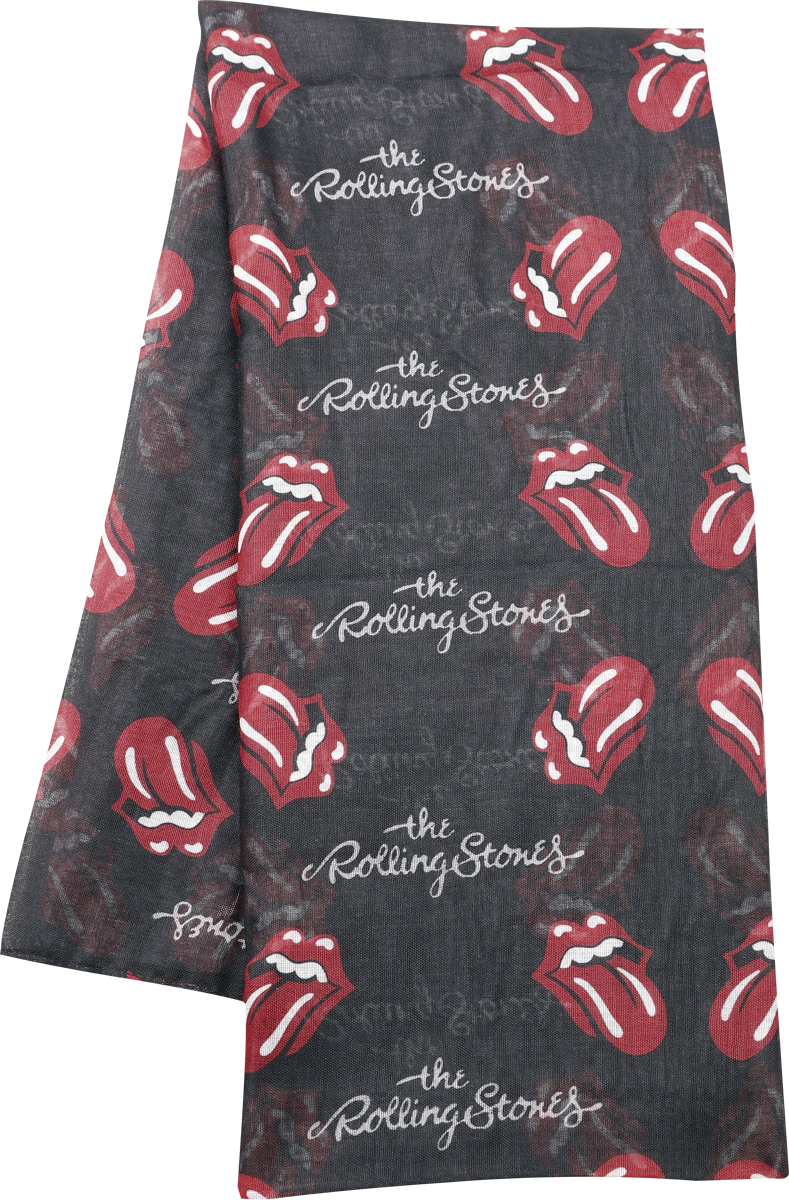 Foulard  de The Rolling Stones - Logo - pour Unisexe - noir - The Rolling Stones - View 2
