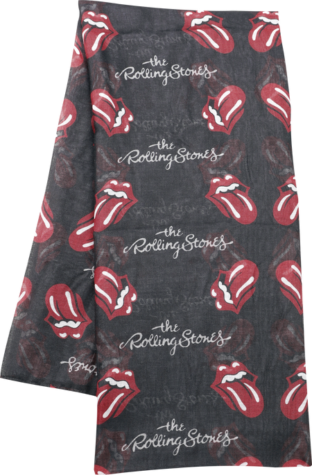 Foulard  de The Rolling Stones - Logo - pour Unisexe - noir - The Rolling Stones - View 2