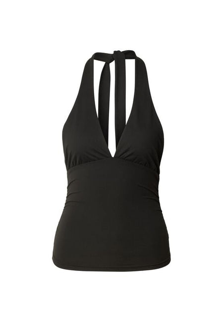 Débardeur  de Urban Classics - Dos-Nu Jersey - XS à L - pour Femme - noir - Urban Classics