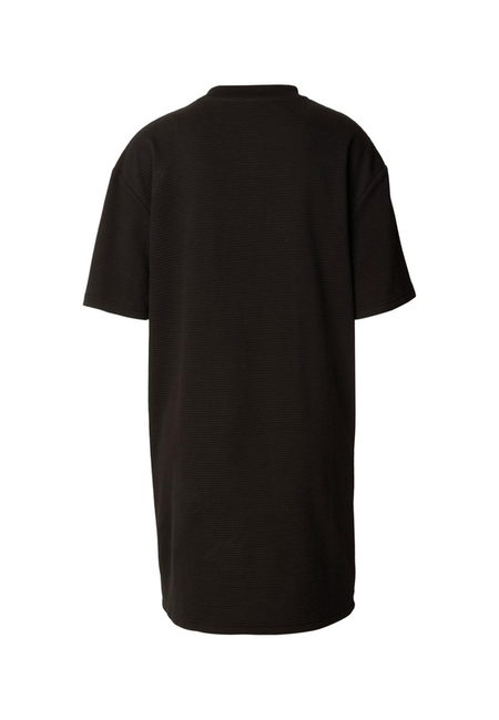 Robe courte  de Urban Classics - Robe T-Shirt Structurée - XS à XL - pour Femme - noir - Urban Classics - View 2