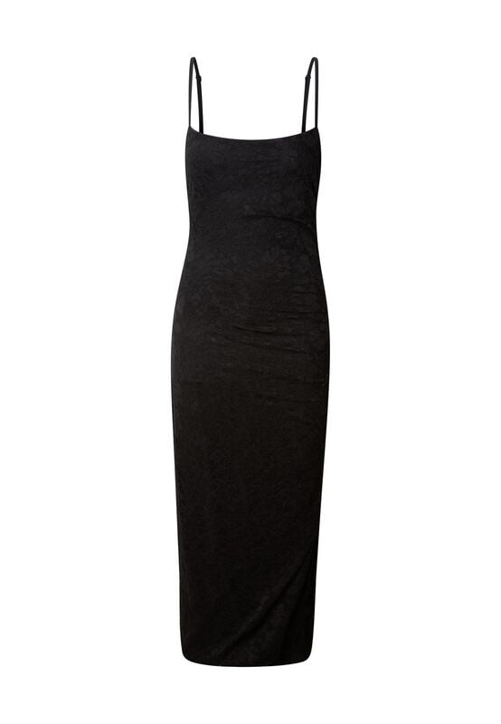 Robe longue  de Urban Classics - Robe Dentelle Stretch - XS à XL - pour Femme - noir - Urban Classics