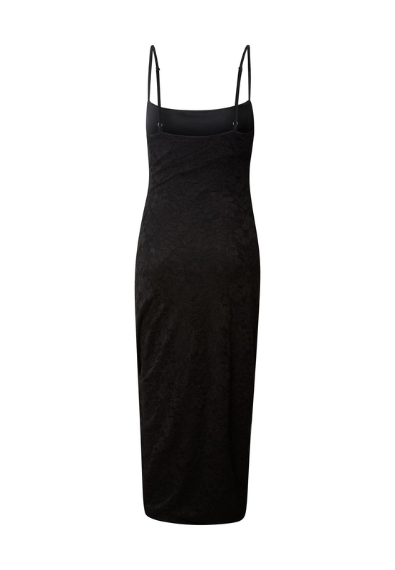 Robe longue  de Urban Classics - Robe Dentelle Stretch - XS à XL - pour Femme - noir - Urban Classics - View 2