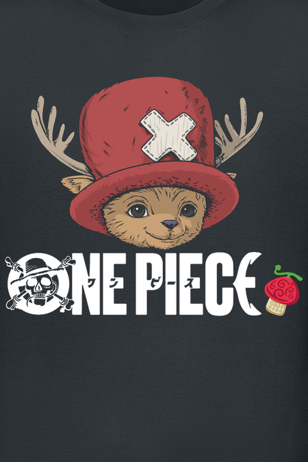 T-Shirt Manches courtes  de One Piece - Chopper - S à XXL - pour Homme - noir - One Piece - View 2