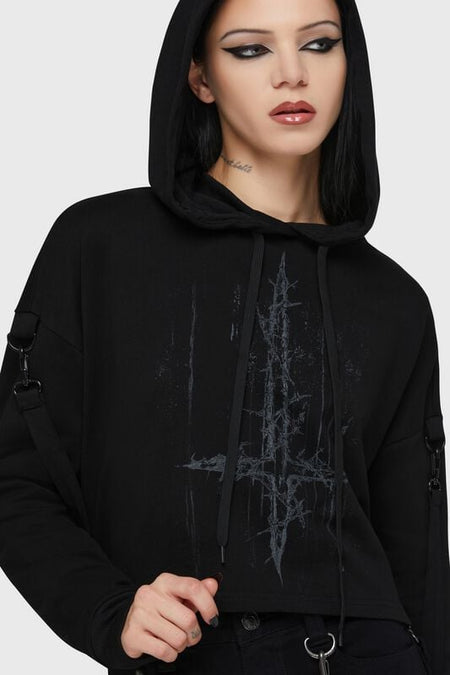 Sweat-shirt à capuche Gothic de Motionless In White by Killstar - Final Dictvm Hoodie - XS à 4XL - pour Femme - noir - Motionless In White by Killstar