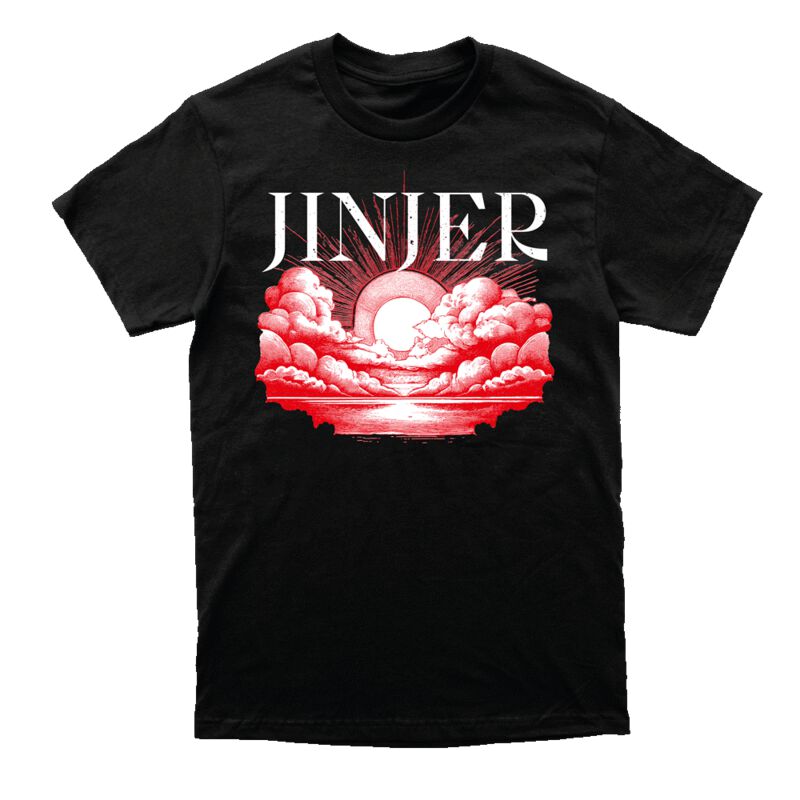 T-Shirt Manches courtes  de Jinjer - Duel Clouds - S à 3XL - pour Homme - noir - Jinjer
