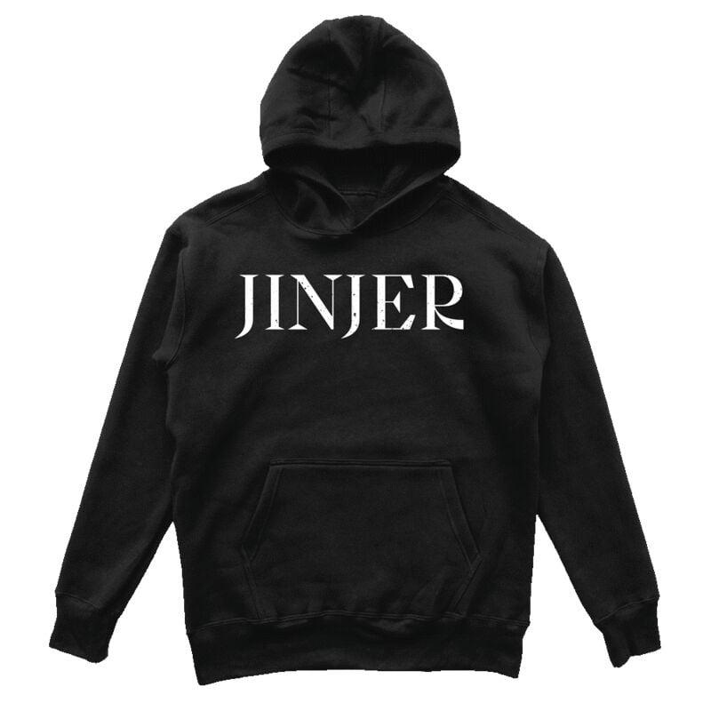 Sweat-shirt à capuche  de Jinjer - Duel - S à XXL - pour Homme - noir - Jinjer