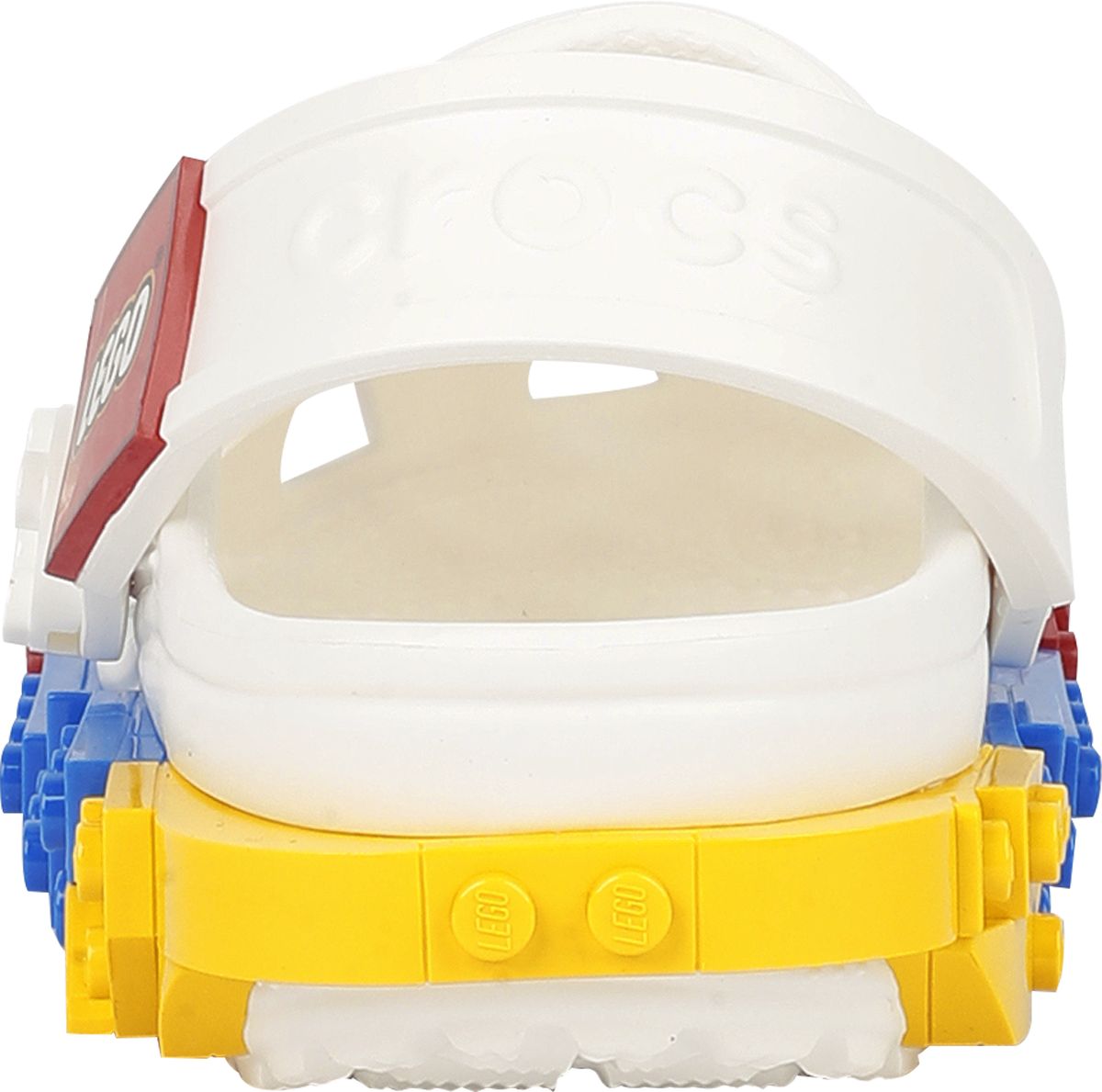 Chaussons  de Crocs - 4LW System Clog K - EU28-29 à EU 37-38 - pour Unisexe - blanc - Crocs - View 2