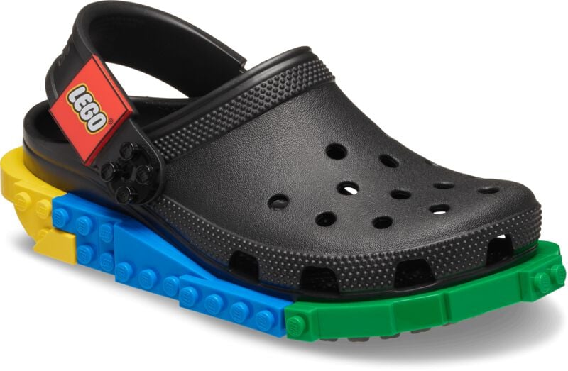Chaussons  de Crocs - 4LW LEGO® Masterbrand System Clog - EU42-43 à EU 45-46 - pour Unisexe - noir - Crocs