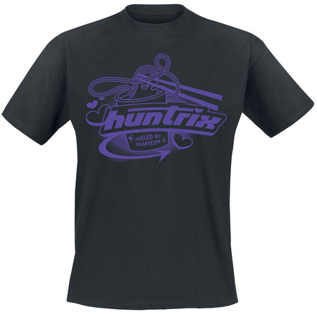 T-Shirt Manches courtes  de KPop Demon Hunters - Huntrix - Fueled By Ramyeon - S à XXL - pour Unisexe - noir - KPop Demon Hunters