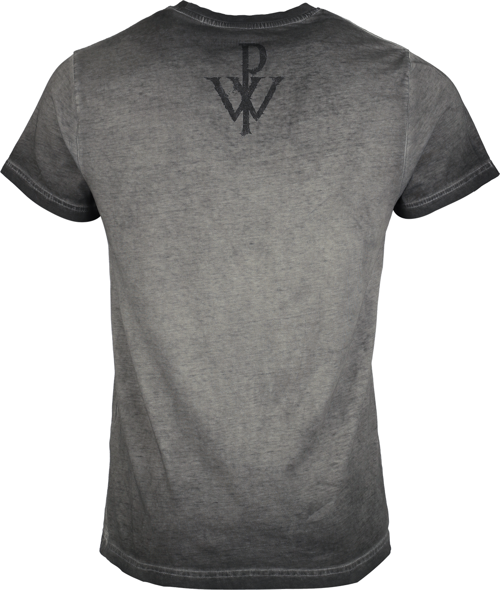 T-Shirt Manches courtes  de Powerwolf - Wolf Vs Man - S à 4XL - pour Femme - gris - Powerwolf - View 2