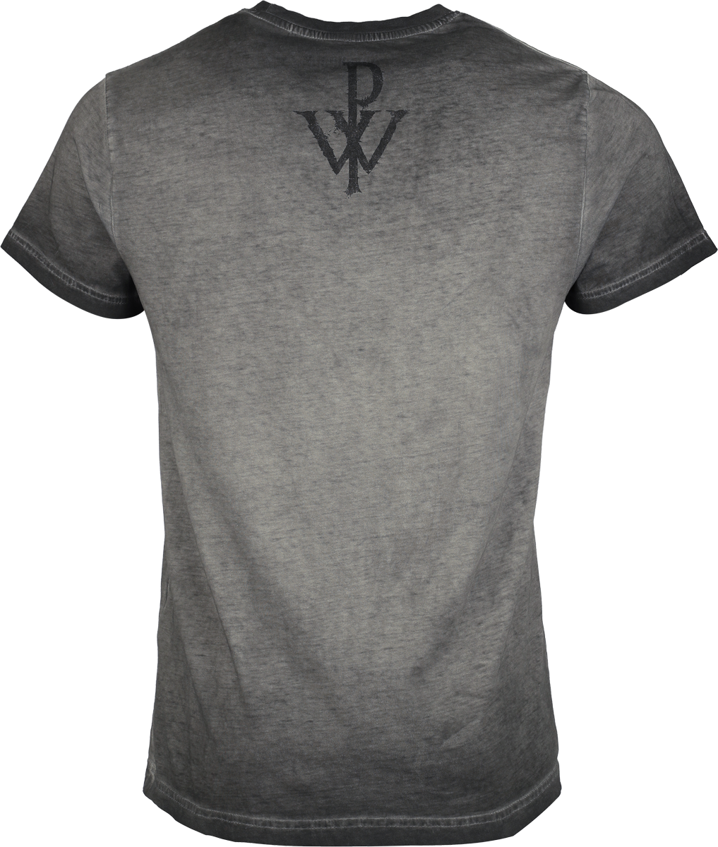T-Shirt Manches courtes  de Powerwolf - Wolf Vs Man - S à 4XL - pour Femme - gris - Powerwolf - View 2