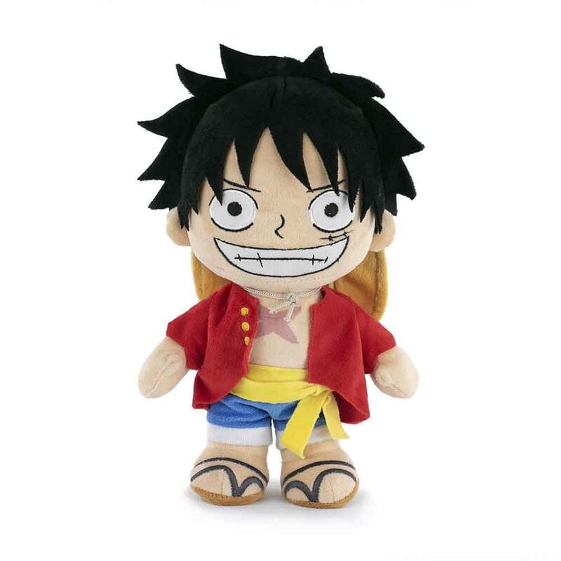 Figurine en peluche  de One Piece - Luffy - pour Indifférent - multicolore - One Piece