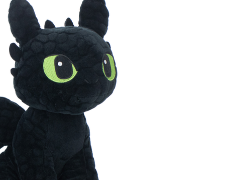 Figurine en peluche  de Dragons - Krokmou - pour Indifférent - multicolore - Dragons - View 2