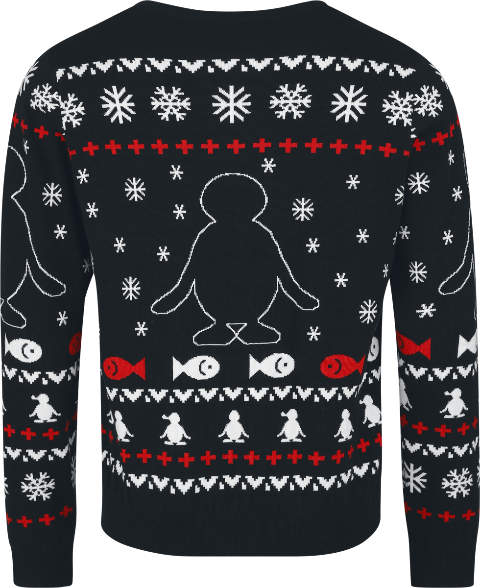 Pull de Noël  de Pingu - Noot Nootmas - S à 3XL - pour Homme - multicolore - Pingu - View 2