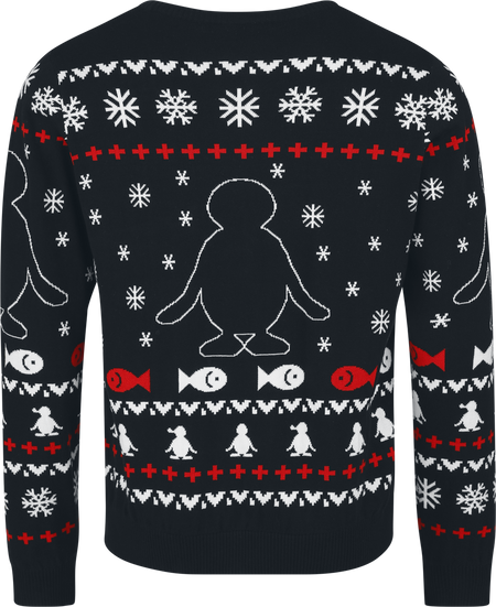 Pull de Noël  de Pingu - Noot Nootmas - S à 3XL - pour Homme - multicolore - Pingu - View 2