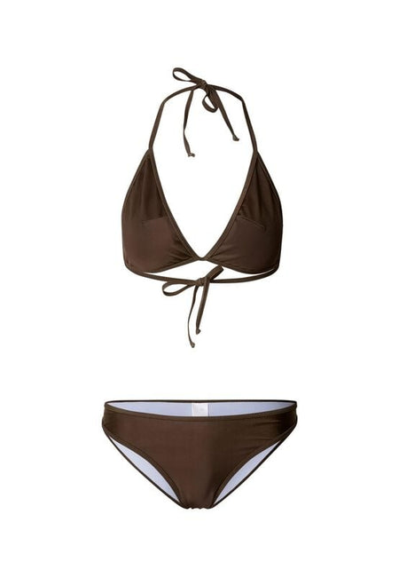 Bikini  de Urban Classics - Bikini Triangle - XS à XL - pour Femme - marron - Urban Classics