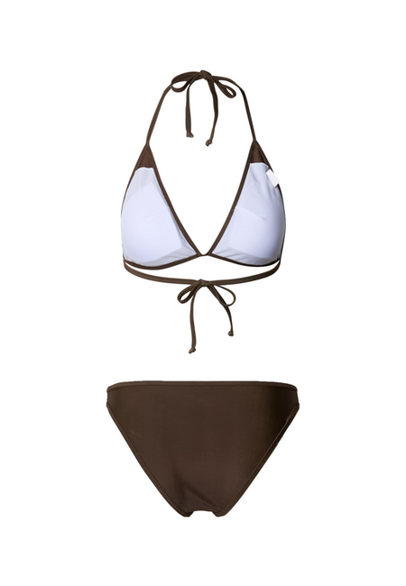 Bikini  de Urban Classics - Bikini Triangle - XS à XL - pour Femme - marron - Urban Classics - View 2