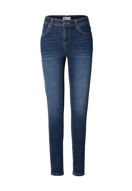 Jean  de Urban Classics - Jean Skinny - 27 à 31 - pour Femme - bleu foncé - Urban Classics
