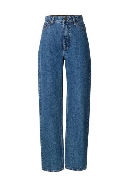 Jean  de Urban Classics - Jean "Mum" - 27 à 34 - pour Femme - bleu foncé - Urban Classics