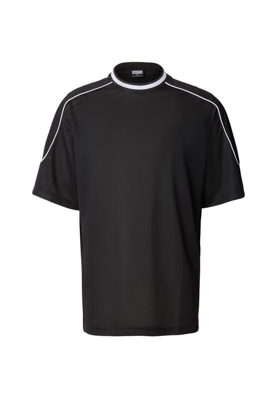 T-Shirt Oversize  de Urban Classics - T-Shirt Oversize avec Bordures - S à 4XL - pour Homme - noir - Urban Classics