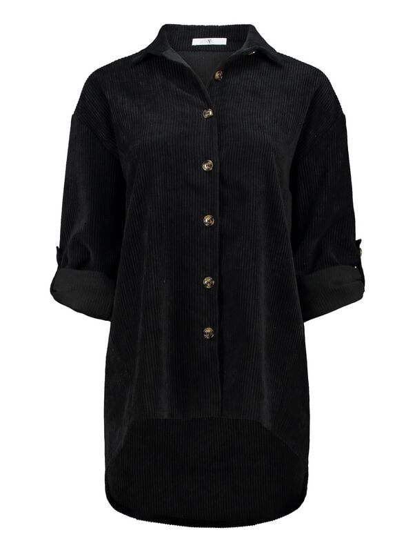 Chemise manches courtes  de Hailys - LS P BL RO44BINA - XS à XXL - pour Femme - noir - Hailys