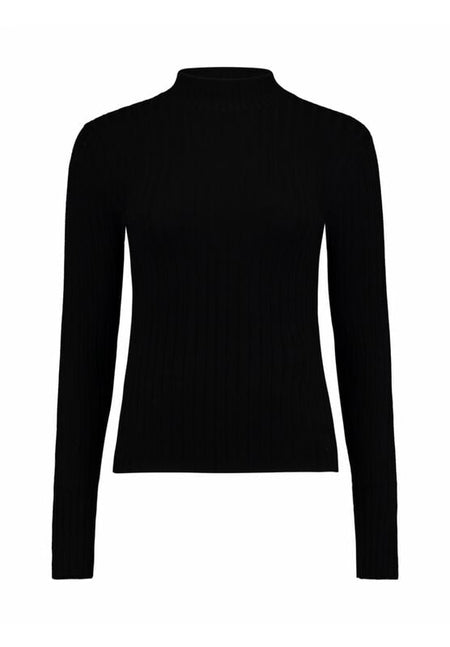 T-shirt manches longues  de Hailys - LS V CK KL44EA - XS à XXL - pour Femme - noir - Hailys