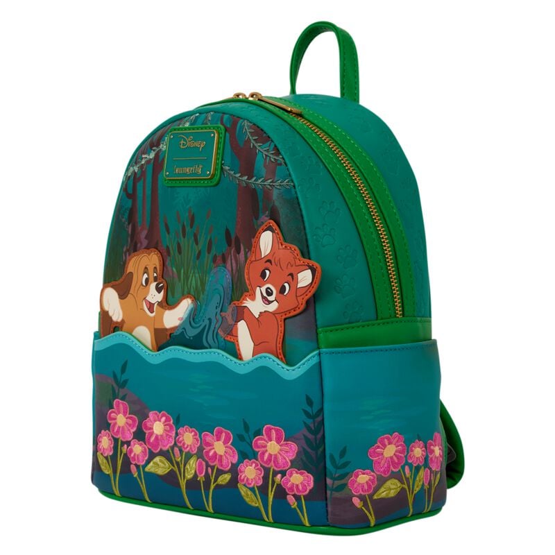 Mini Sac À Dos Disney de Rox & Rouky - Loungefly - Rox & Rouky - pour Indifférent - multicolore - Rox & Rouky