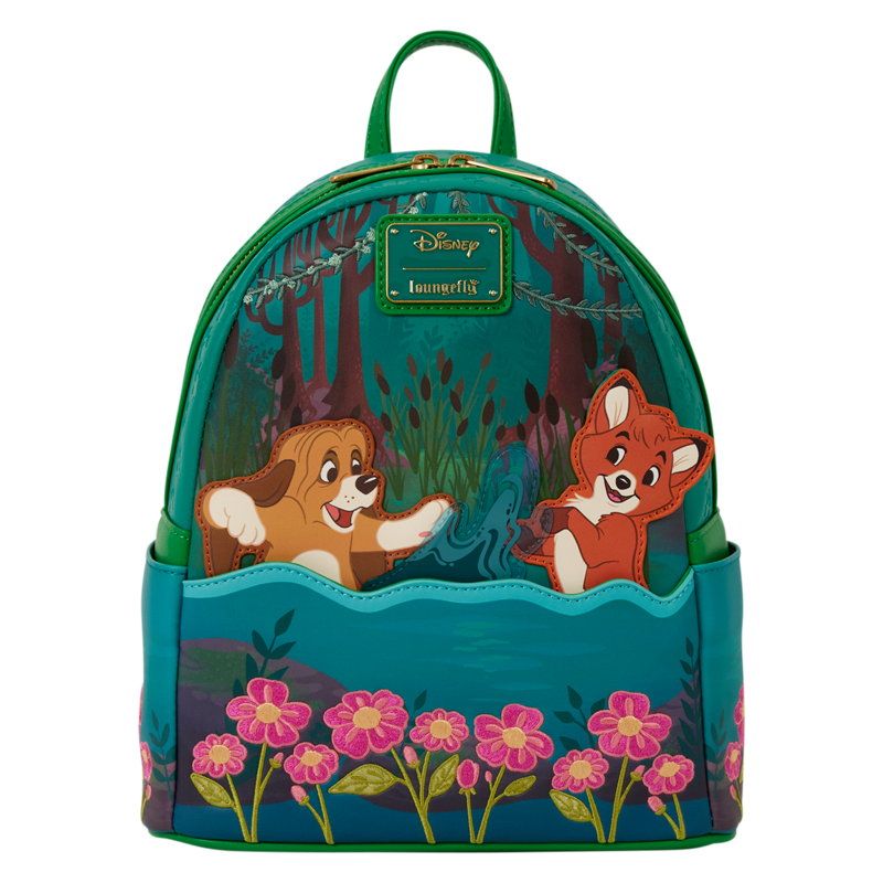 Mini Sac À Dos Disney de Rox & Rouky - Loungefly - Rox & Rouky - pour Indifférent - multicolore - Rox & Rouky - View 2