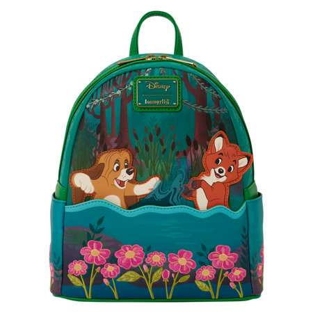 Mini Sac À Dos Disney de Rox & Rouky - Loungefly - Rox & Rouky - pour Indifférent - multicolore - Rox & Rouky - View 2