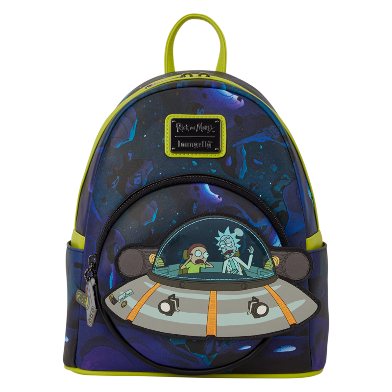 Mini Sac À Dos  de Rick & Morty - Loungefly - Space Cruiser - pour Indifférent - multicolore - Rick & Morty - View 2