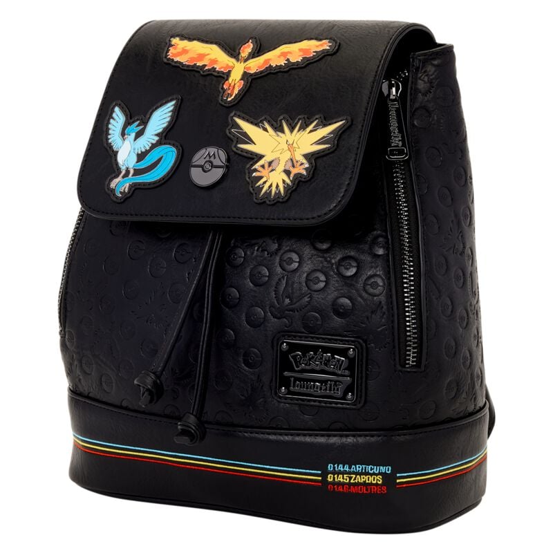 Mini Sac À Dos Gaming de Pokémon - Loungefly - Oiseaux Légendaires - pour Indifférent - multicolore - Pokémon