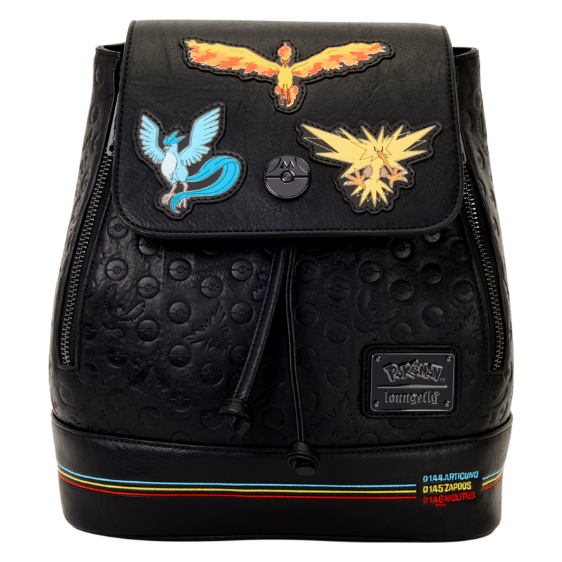 Mini Sac À Dos Gaming de Pokémon - Loungefly - Oiseaux Légendaires - pour Indifférent - multicolore - Pokémon - View 2