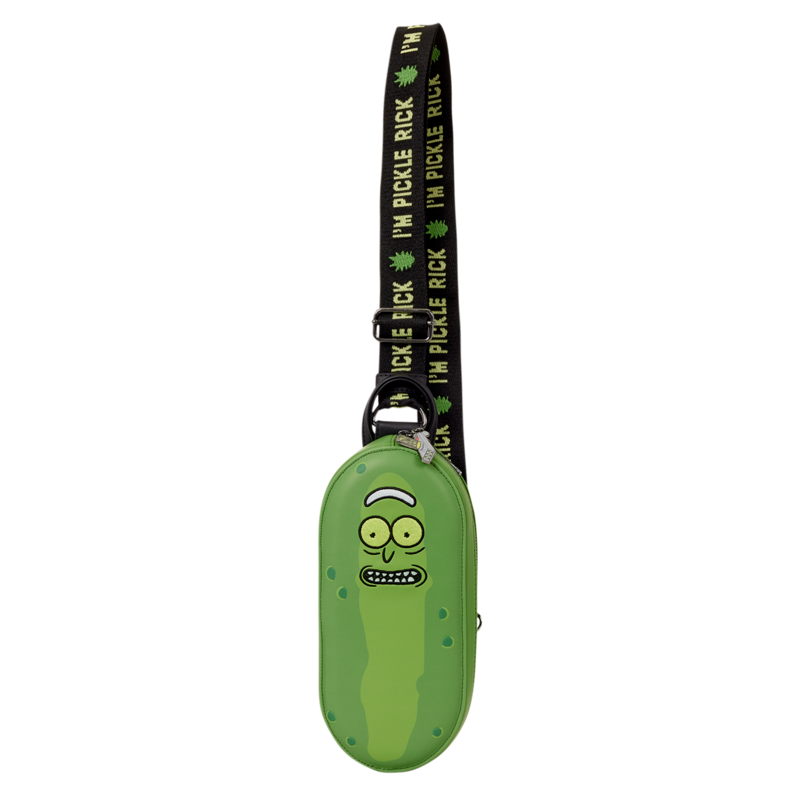 Sac à bandoulière  de Rick & Morty - Loungefly - Pickle Rick - pour Indifférent - multicolore - Rick & Morty - View 2