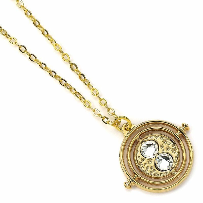 Collier  de Harry Potter - Zeitumkehrer - pour Unisexe - couleur or - Harry Potter