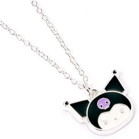 Collier  de Hello Kitty - Kuromi - pour Unisexe - couleur argent - Hello Kitty