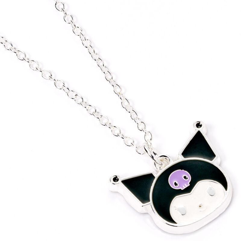 Collier  de Hello Kitty - Kuromi - pour Unisexe - couleur argent - Hello Kitty
