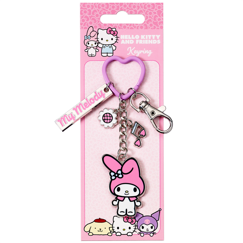 Porte-clefs  de Hello Kitty - My Melody - pour Indifférent - multicolore - Hello Kitty - View 2
