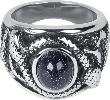 Bague  de etNox hard and heavy - Sparkling Snake - pour Unisexe - couleur argent - etNox hard and heavy