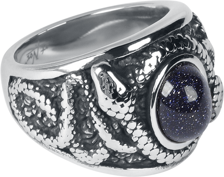 Bague  de etNox hard and heavy - Sparkling Snake - pour Unisexe - couleur argent - etNox hard and heavy - View 2