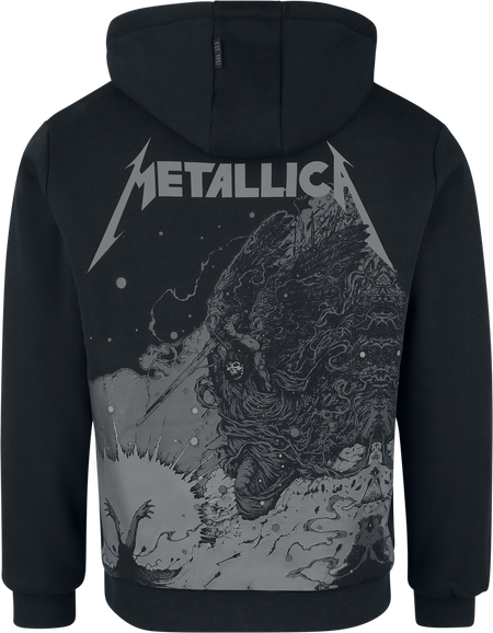Sweat-shirt zippé à capuche  de Metallica - EMP Signature Collection - M à 3XL - pour Homme - noir - metallica - View 2